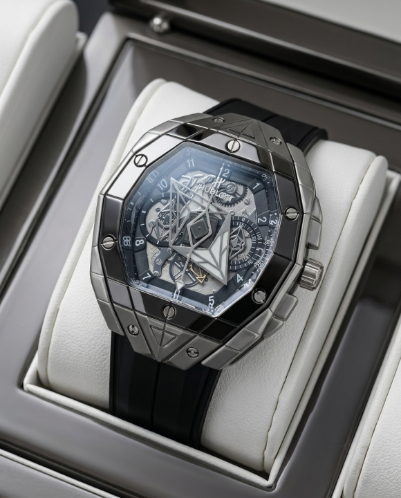 Hub.lot Spirit of Big Bang Sang Bleu Black-Silver-Black