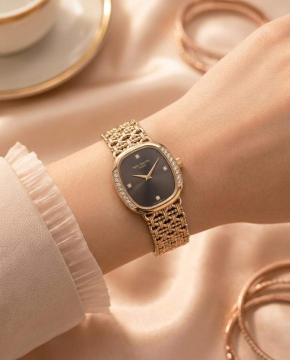 Pa.tek_philipppe Ellipse Gold Black