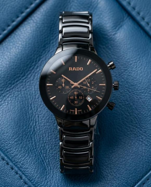 Rad_o centrix chronograph Black-copper