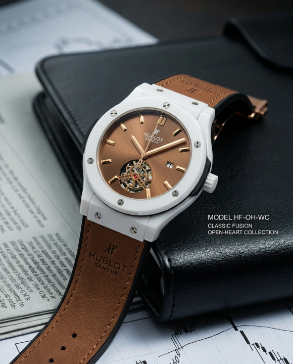 Hub.lot Classic Fusion Tourbillon Dark-Brown HB0012