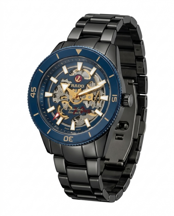 Radd_o Captain Cook HighTech Automatic Black-Blue-Gold