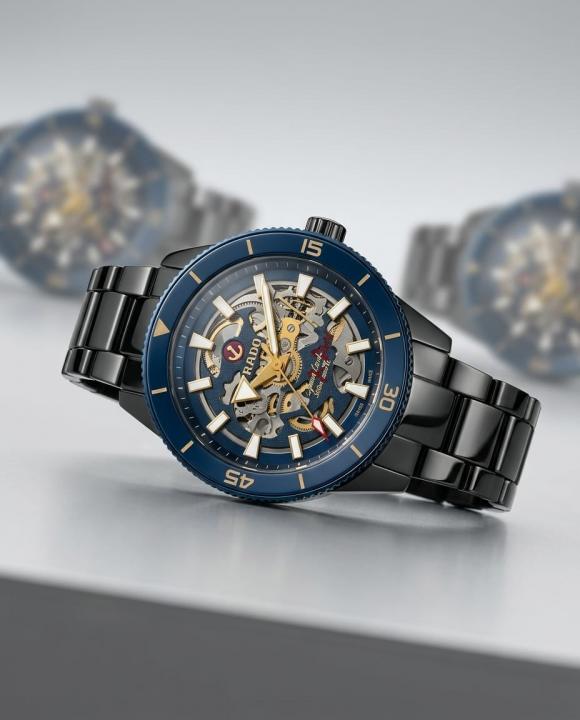 Radd_o Captain Cook HighTech Automatic Black-Blue-Gold