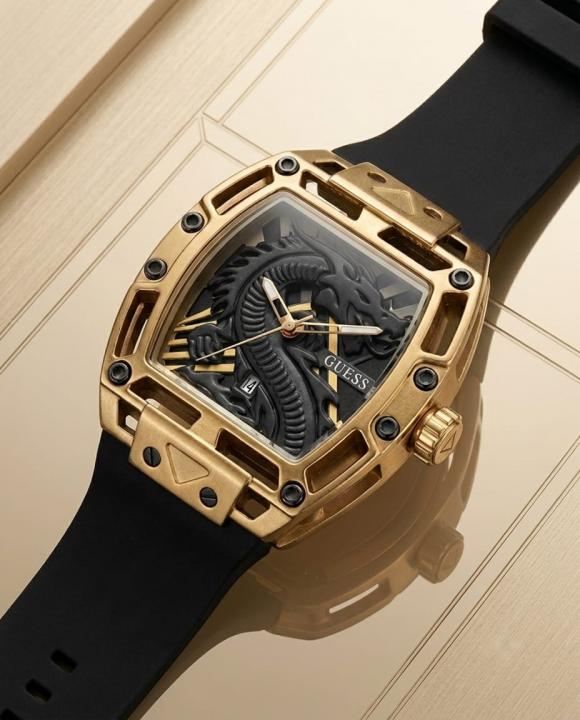 Gue.ss Trend Legend Dragon Black Gold
