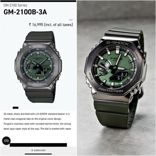 Ca.sio g shock gm2100