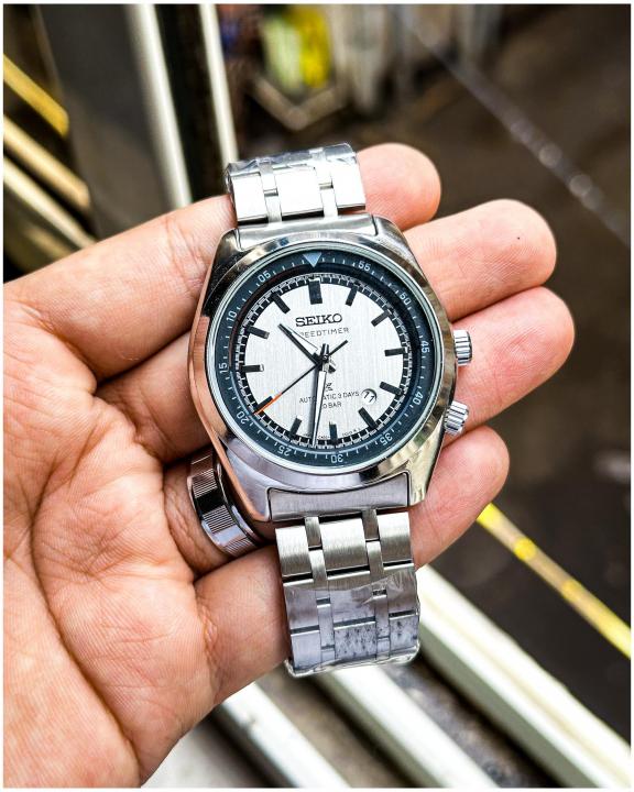 Sei.ko Prospex Speedtimer Con Temporizador Silver-Grey