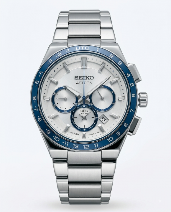 Sei.ko Astron Silver White Dial
