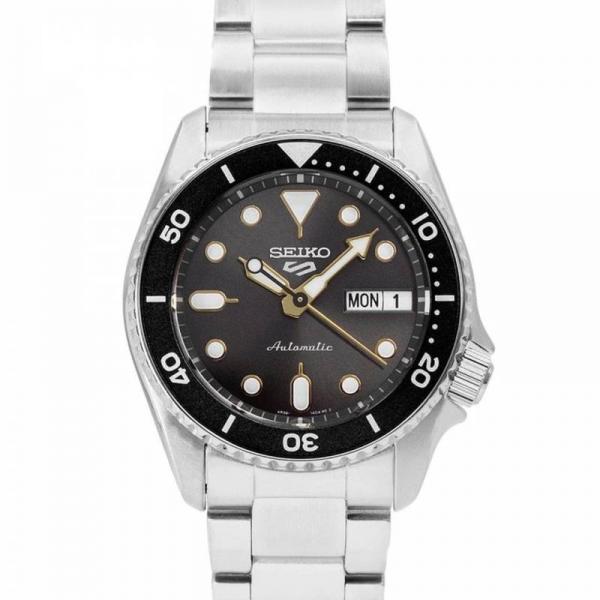 Sei.ko 5 Sports Automatic silver gray