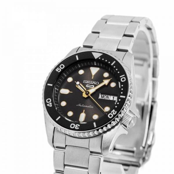 Sei.ko 5 Sports Automatic silver gray