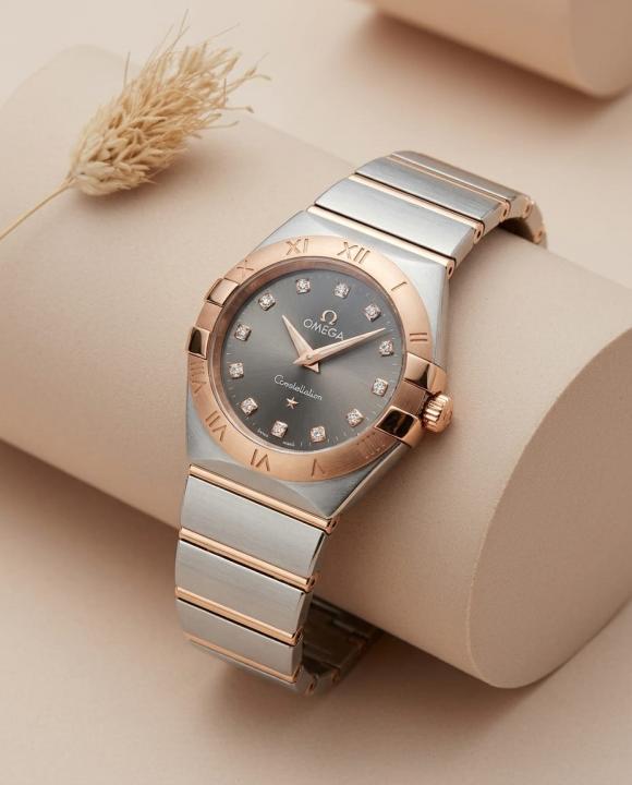 Omeg_a Constellation Sedna 2Ton-Copper-Grey Womens