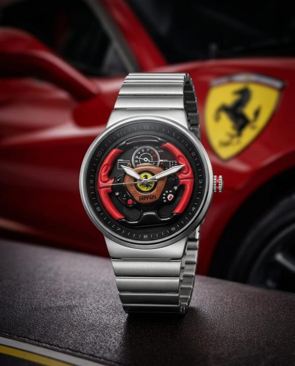 Fer.rari Spirit Spinner Silver