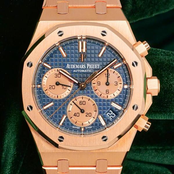 Aud.emars pigeu_t royal oak chronograph copper