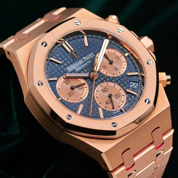 Aud.emars pigeu_t royal oak chronograph copper