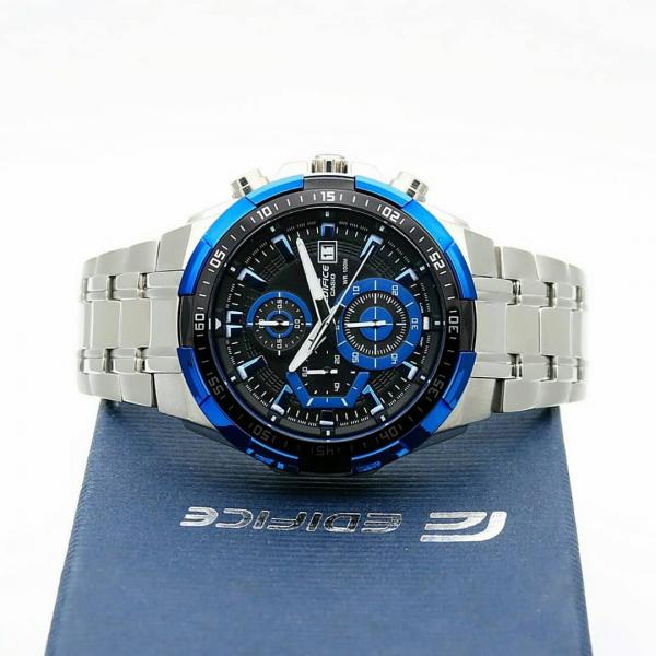 Ca.sio Edifice Efr539 Silver-Blue