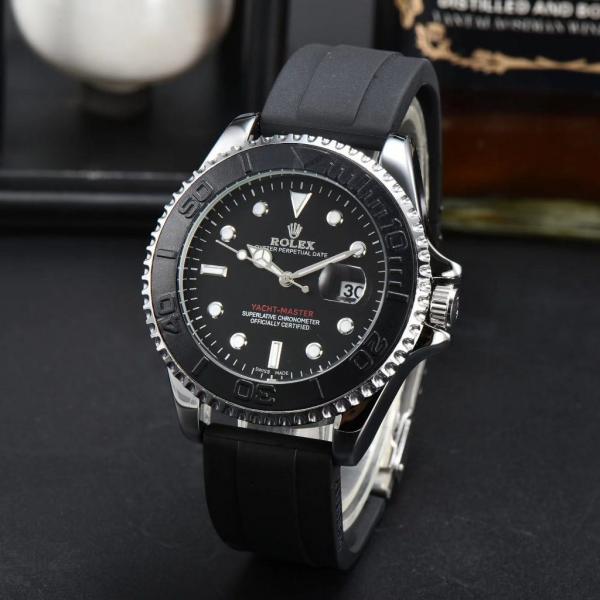 Rolee_x Oyster Perpetual Yach aster Battery Silver