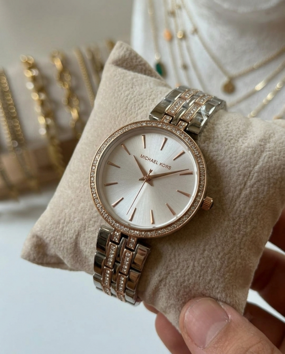 Michaee_l Kors Darci Tuton Rose Gold White