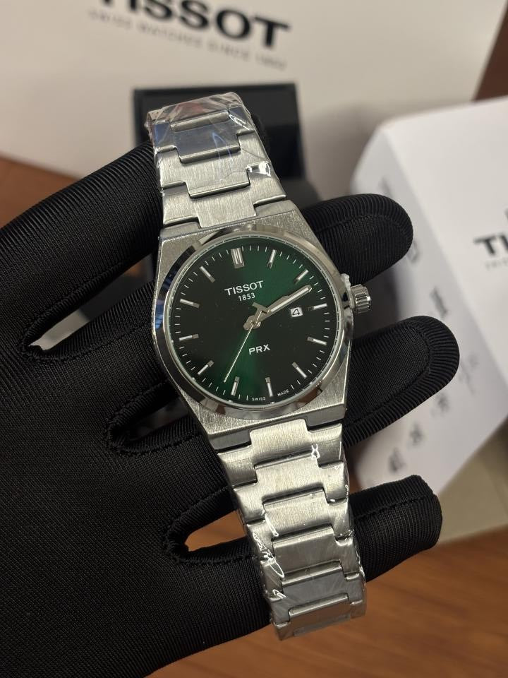 Tissoo_t 1853 Silver Green Dial