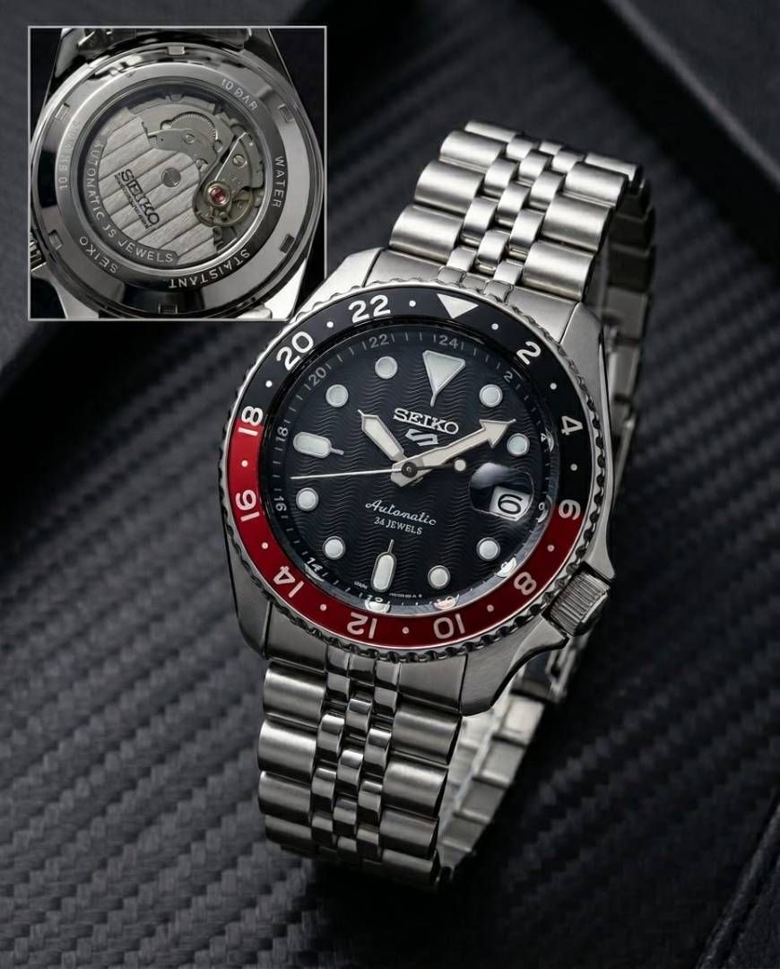Se.iko 5 Sports GMT Movement Like Automatic