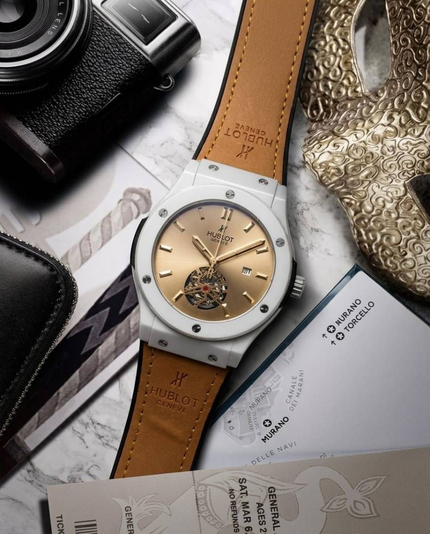 Hub.lot Classic Fusion Tourbillon Light-Brown HB0012
