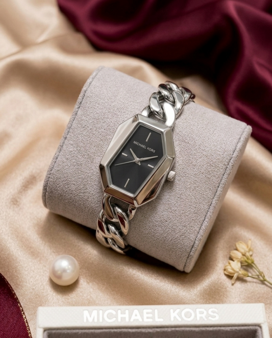 Mic.hael_l Kors Suri Silver-Black