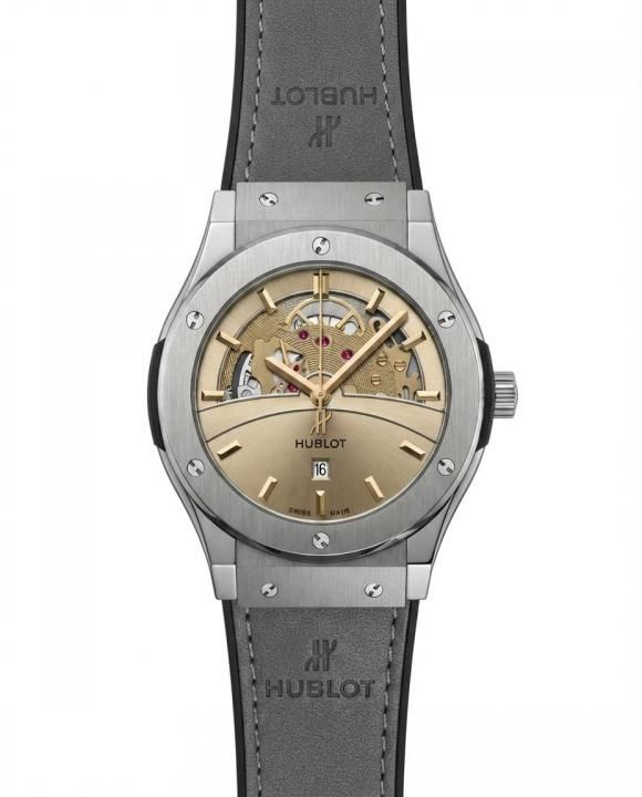 Hub.lot Big Bang Tourbillon Gray Leather