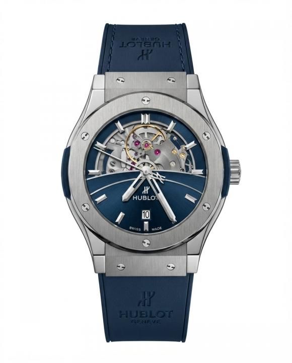 Hub.lot Big Bang Tourbillon Blue Leather