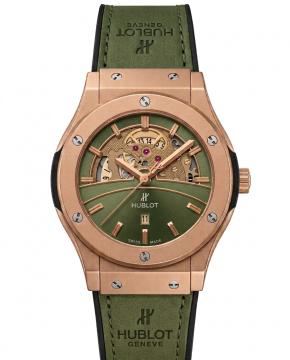 Hub.lot Big Bang Tourbillon Green Leather