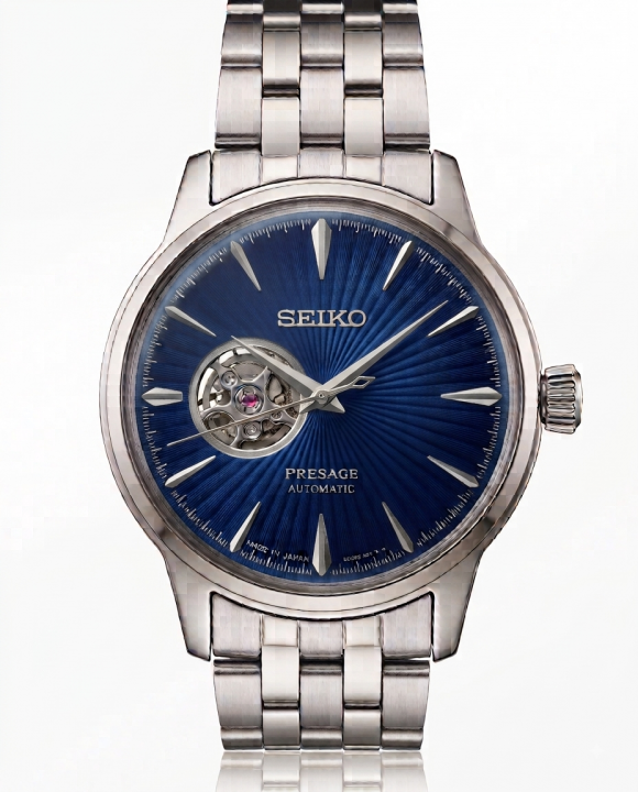 Se.iko Presage silver Blue Dial