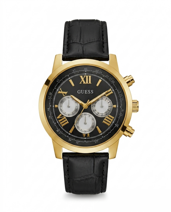 Gu.ess Hendrix black Leather