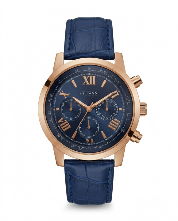Gu.ess Hendrix Blue Leather
