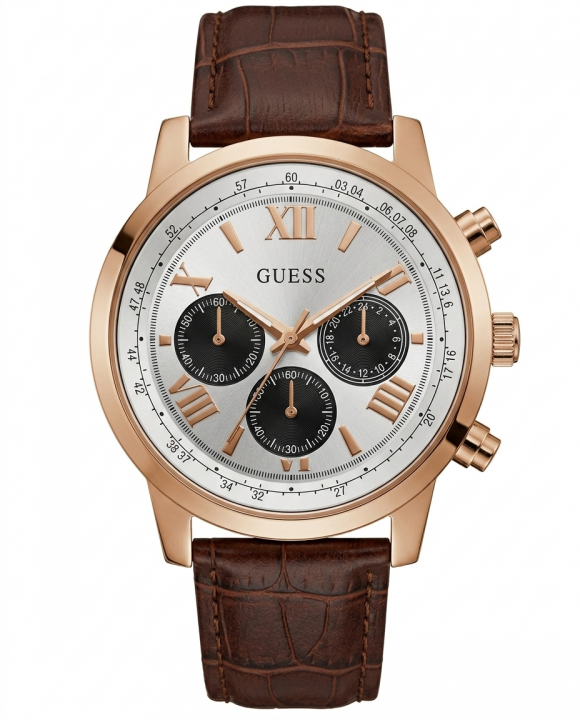 Gu.ess Hendrix Brown Leather