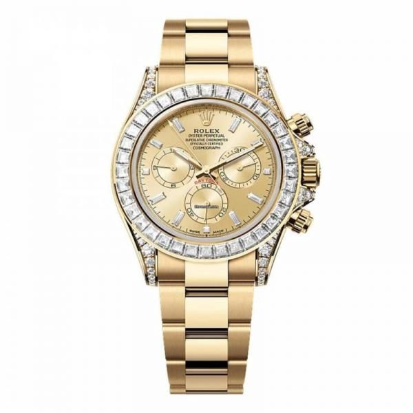 Rolee_x Oyster Perpetual Daytona Chosmograph Gold Gold