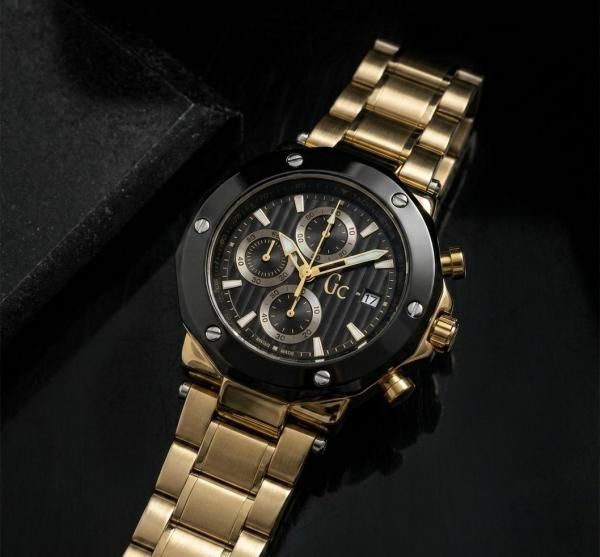 Gu.ess GC collection Brev gold black