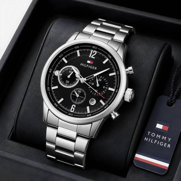 Tommmy Evan silver Black