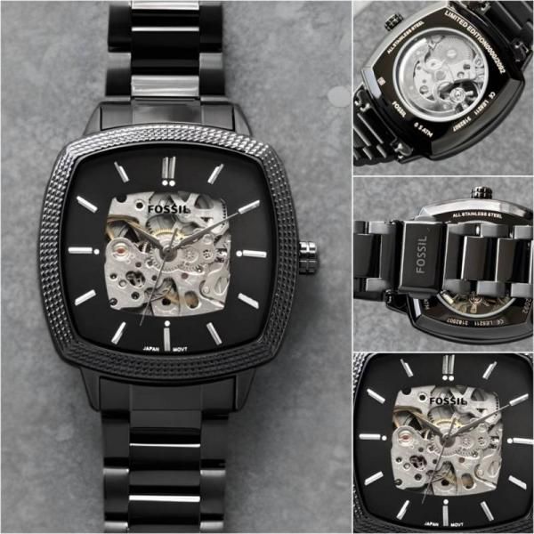 Fossii_l x Nick Jonas Machine Luxe Automatic full black