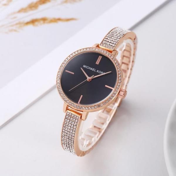 Mic.hael_l Kors Charley Copper-Black