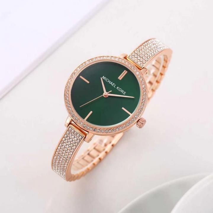 Mic.hael_l Kors Charley Copper Green