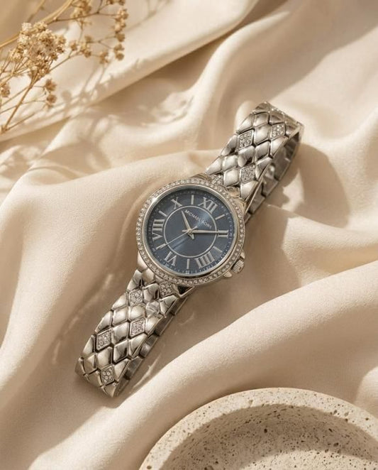 Mic.hael_l Kors Camille Silver-Black