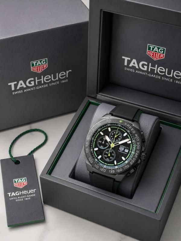 Tag_g Formula 1 Chronograph black green