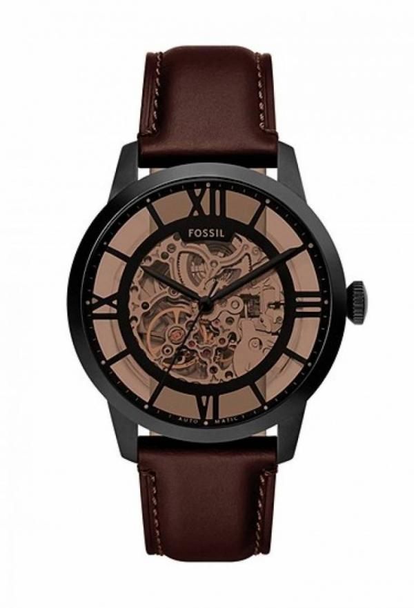 Fossii_l Townsman Brown-Black Automatic