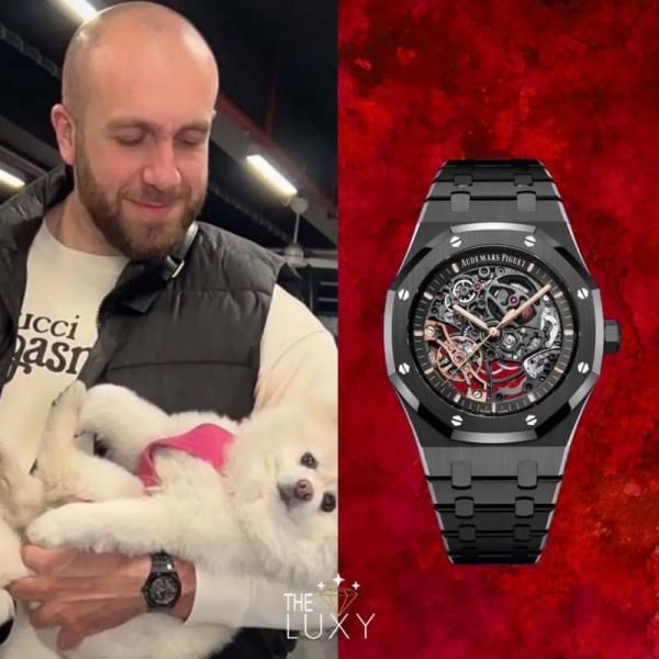 Aude.mars piguee_tRoyal Oak Skeleton Automatic Blacke