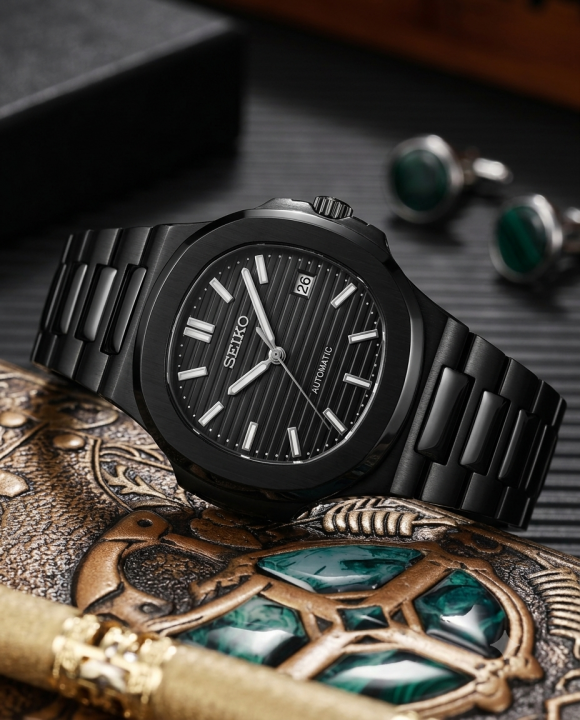 Sei.ko Nautilus Mod Full Black