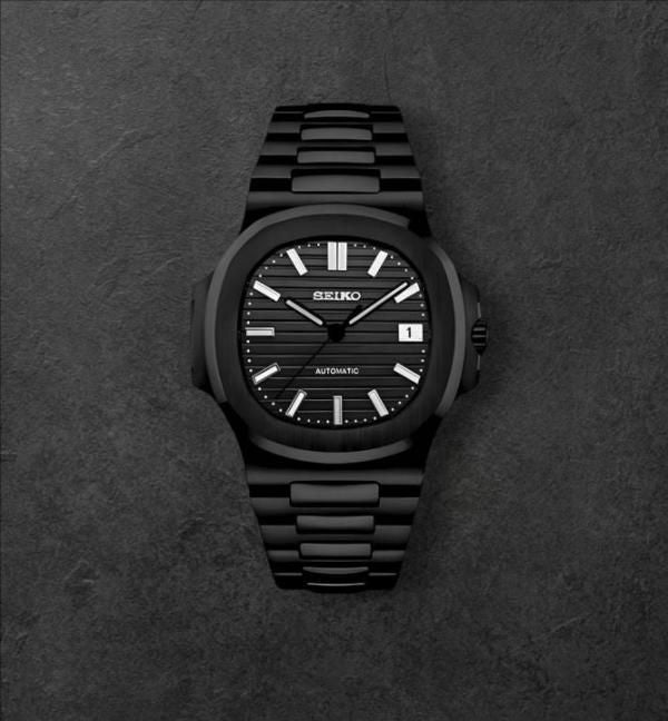 Sei.ko Nautilus Mod Full Black