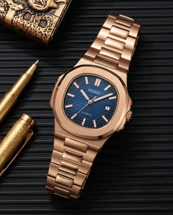 Sei.ko Nautilus Mod copper blue