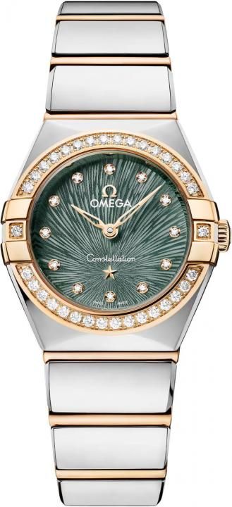 Omeg_ga Constellation Quartz luxury watch.