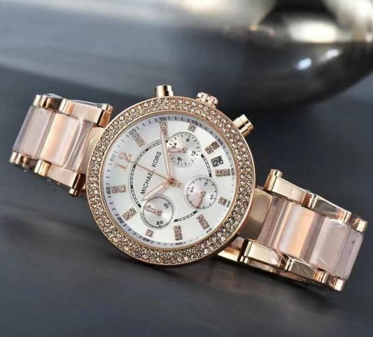 Mic.hael_l Kors Parker Pink-White