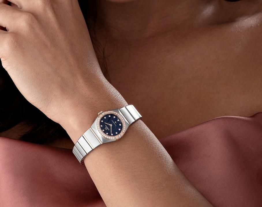 Omeg_ga Constellation Quartz luxury watch