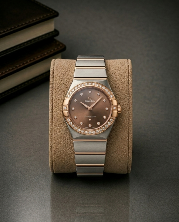 Omeg_ga Constellation Quartz luxury watch