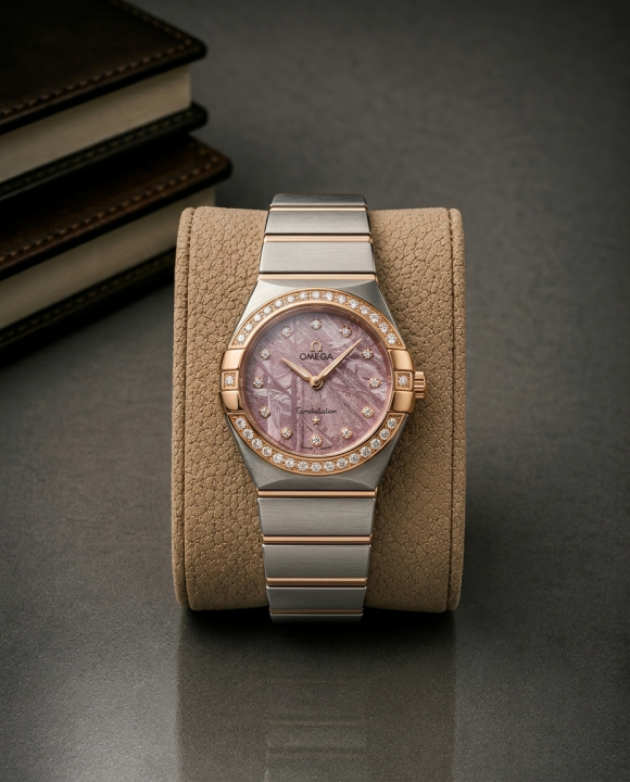 Omeg_ga Constellation Quartz luxury watch