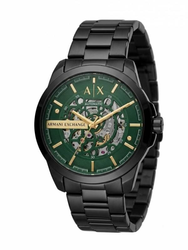 Armaan_i Exchange Ax2418 Hampton Automatic full black and green