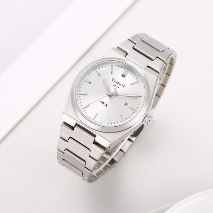 Tissoo_t 1853 Prx Silver White Plain